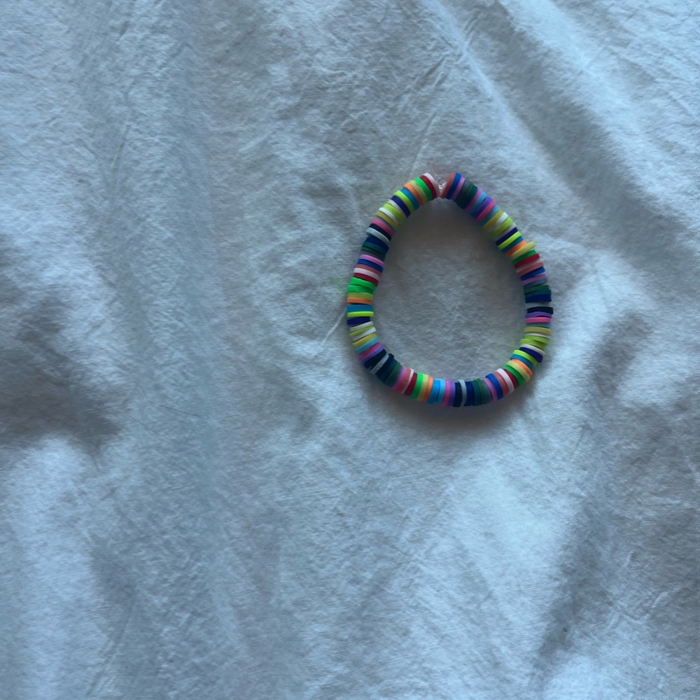 Rainbow Discs Bracelet
